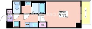 エスカーサ大阪ＷＥＳＴ九条駅前の物件間取画像